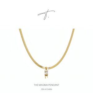 The Magma Pendant on a Chain